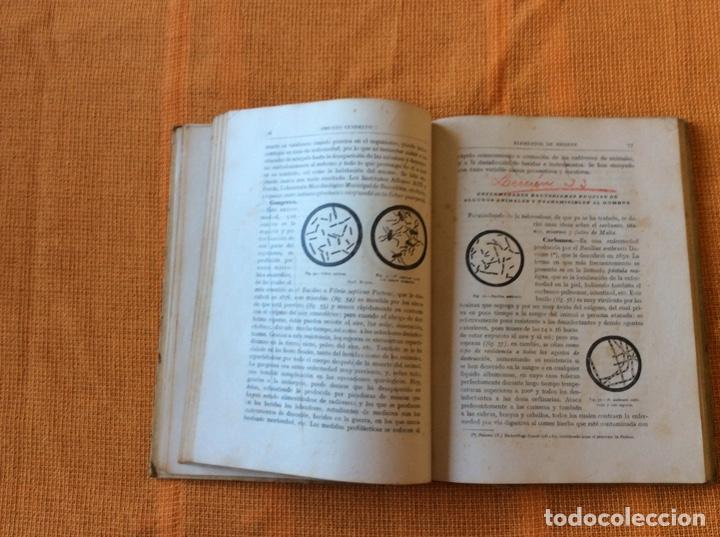 Libros antiguos: Elementos de higiene.Orestes Cendrero - Foto 5