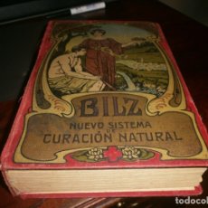 Livros antigos: BILZ NUEVO SISTEMA DE CURACIÓN NATURAL F.E.BILZ TOMO 1 CON DESPLEGABLES 816 PG. 24 X 16,5 CM. . Lote 174967732