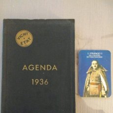 Libros antiguos: AGENDA DEL CUERPO MÉDICO 1936. SIN USAR. Lote 175060873