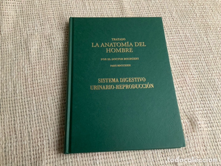 Old books: TRATADO , LA ANATOMIA DEL HOMBRE /POR: DOCTOR BOURGERY 1831 ( EDICION FASCIMIL 2005 )