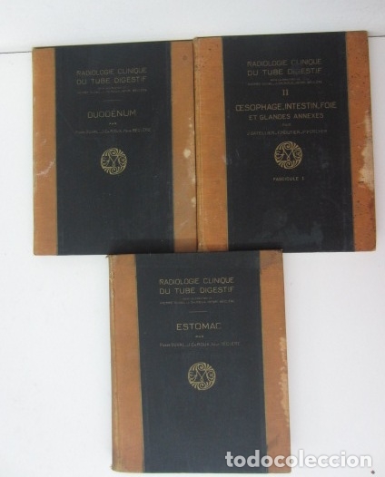 Antiquarische B&uuml;cher: ref.0000089 RADIOLOGIE CLINIQUE DU TUBE DIGESTIF  - Estomac  et Duod&eacute;num  et  OESOPHAGE...
