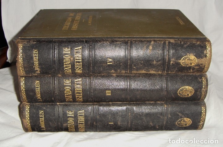 Libros antiguos: Tratado de Obstetricia &middot; Prof. A. D&ouml;derlein &middot; Tomos I, III y IV &middot; Ilustrado &middot; 1925 - Foto 1