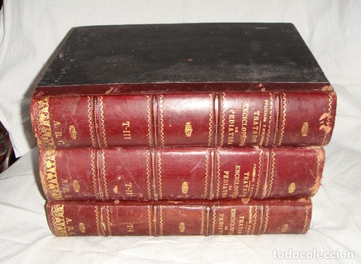 Libros antiguos: Tratado Enciclop&eacute;dico de Pediatr&iacute;a &middot; Pfaundler y Schlossmann &middot; 3 tomos &middot; Ilustrado &middot; ca. 1930