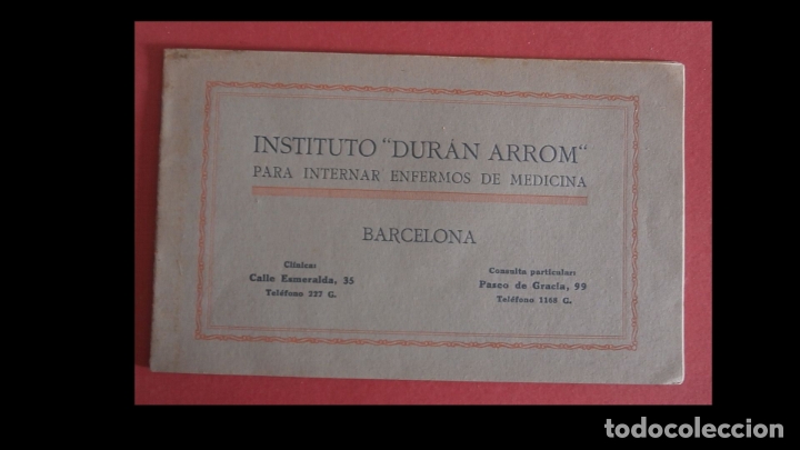 Libri antichi: Instituto Duran Arrom para internar enfermos de medicina
