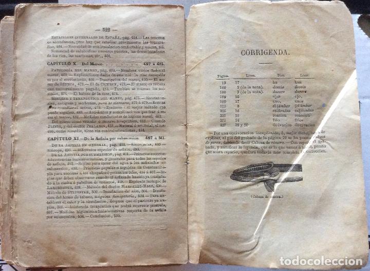 Libros antiguos: HIGIENE DE LOS BAÑOS DE MAR Y MANUAL PRÁCTICO DEL BAÑISTA.-DON PEDRO FELIPE MONLAU 1869 Higiene de - Foto 2 - 190552800