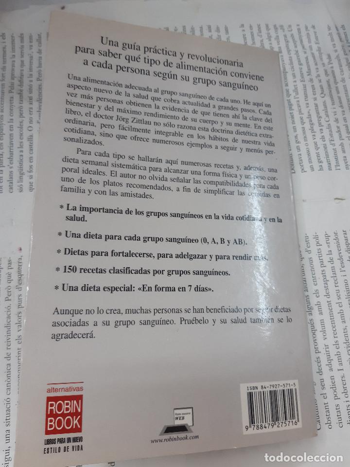 la dieta del grupo sanguineo dr. zittl Comprar