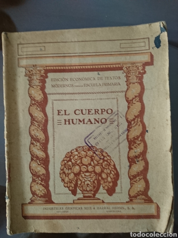 Libros antiguos: El cuerpo humano - Foto 1