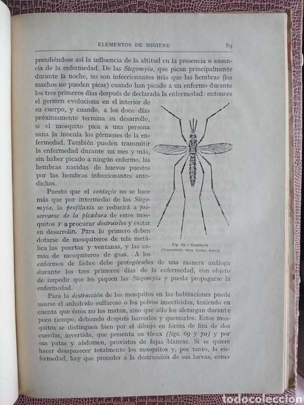 Libros antiguos: Elementos de higiene - Foto 5