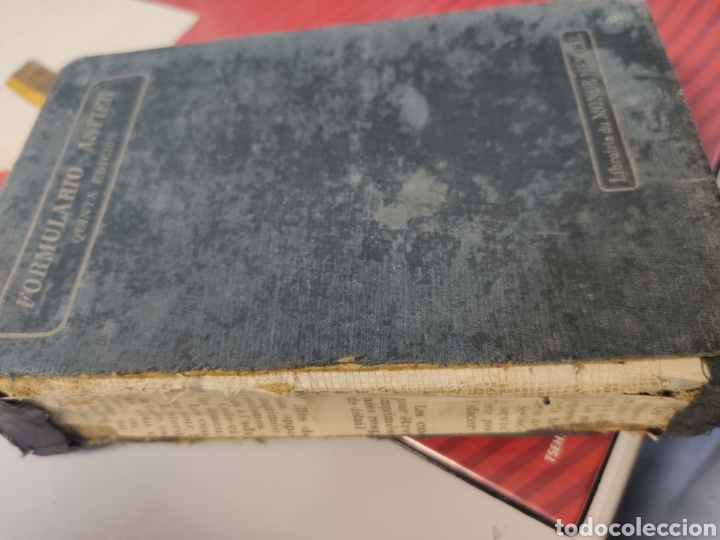 Libros antiguos: Formulario Astier 1918 - Foto 2
