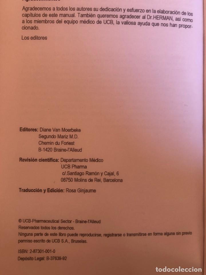 Libros antiguos: MANUAL DE ALERGIA. UCB. 1992 - Foto 5