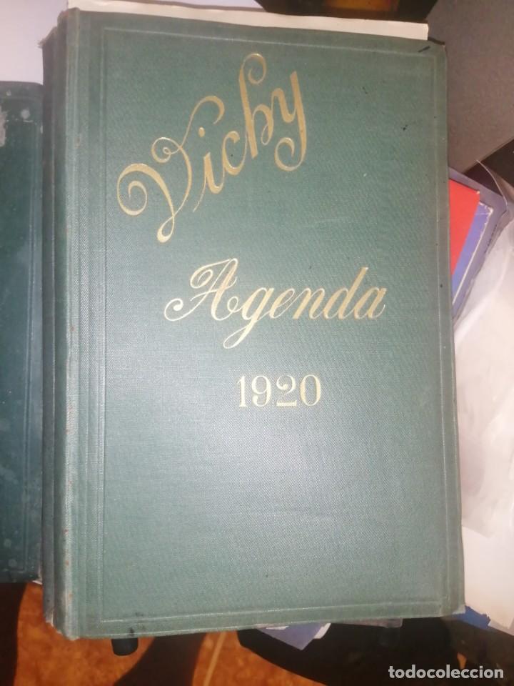 VICHY AGENDA 1920 (Libros Antiguos, Raros y Curiosos - Ciencias, Manuales y Oficios - Medicina, Farmacia y Salud)