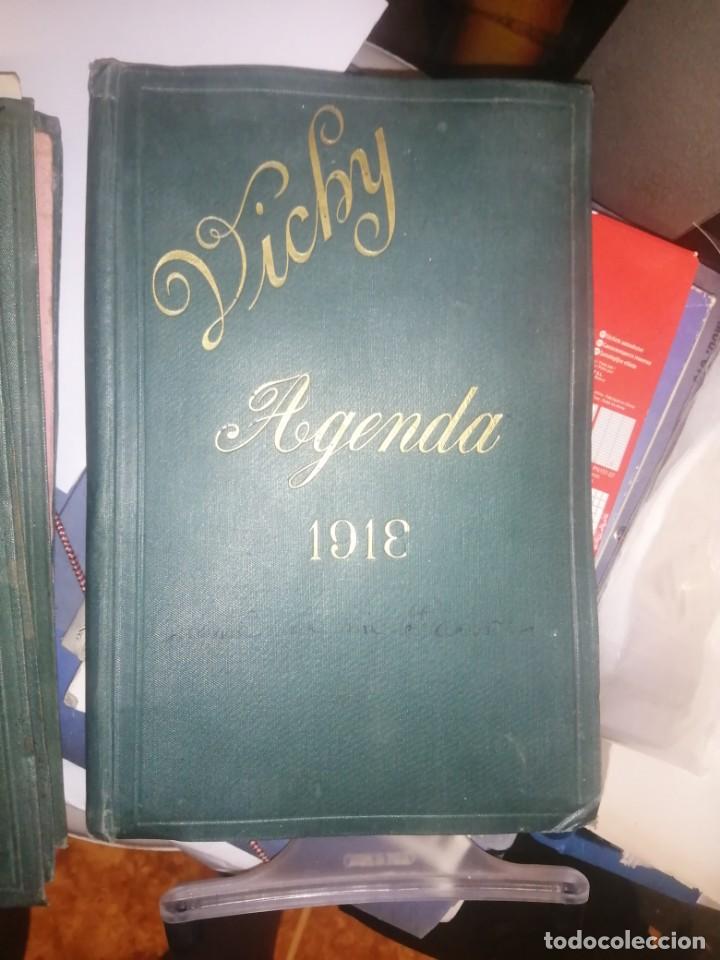 VICHY AGENDA 1918 (Libros Antiguos, Raros y Curiosos - Ciencias, Manuales y Oficios - Medicina, Farmacia y Salud)