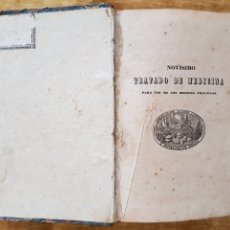 Libros antiguos: NOVÍSIMO TRATADO DE MEDICINA POR A. BOSSU MADRID 1847