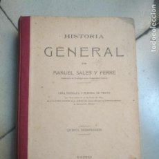 Libros antiguos: LIBRO - HISTORIA AÑO 1923 - MAS DE 500 PAGINAS. Lote 217012327