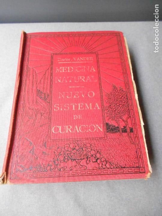Libros antiguos: MEDICINA NATURAL. Dr VANDER. - Foto 1