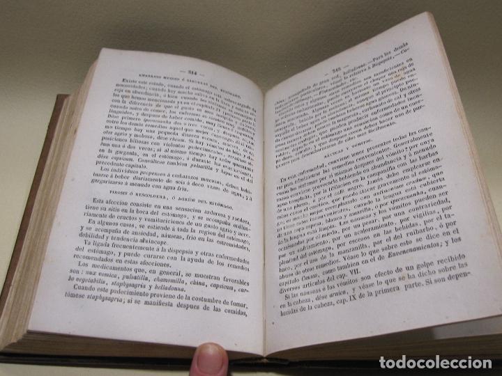 Libros antiguos: DOCTOR C. HERING. MEDICINA HOMEOPÁTICA DOMÉSTICA. MADRID, 1866. Y HOMEPATIA CÓLERA , 1855 Y 1865 - Foto 7 - 227582855