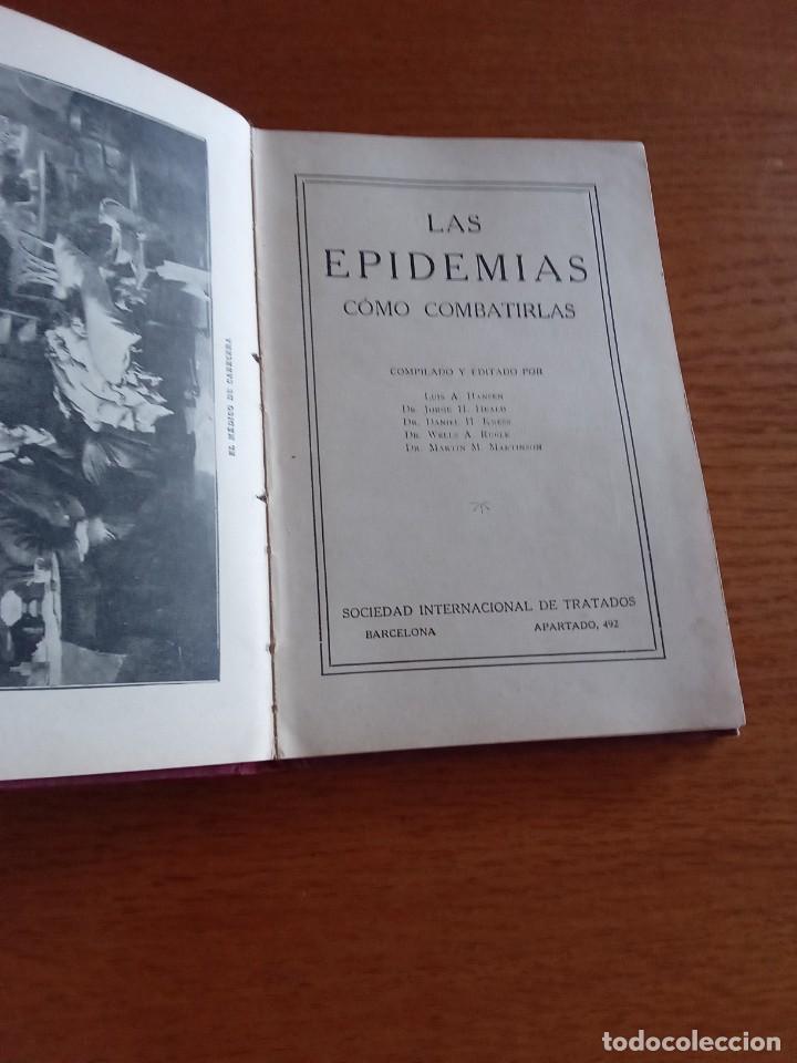 Libros antiguos: Epidemias.Como combatirlas. - Foto 2