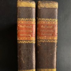 Libros antiguos: FARMACOPEA RAZONADA O TRATADO DE FARMACIA - 1842 - 2 TOMOS - CLEMENTE FLOREJACHS - BERGA