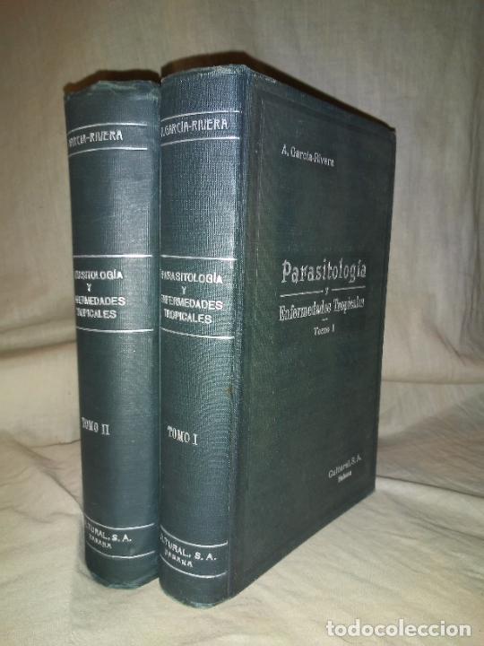 Libros antiguos: PARASITOLOGIA Y ENFERMEDADES TROPICALES - HABANA A&Ntilde;O 1930 - D.A.GARCIA-RIVERA - ILUSTRADOS&middot;RAROS.