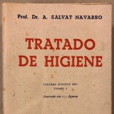 Libros antiguos: TRATADO DE HIGIENE. DR. A. SALVAT NAVARRO. MANUEL MARIN EDITOR 1936. TOMO I. ILUSTRADO 137 FIGURAS. Lote 196062267