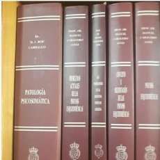 Libros antiguos: COLECCION PSIQUIATRIA CLASICA GALLEGA 5 TOMOS..1998.. Lote 263702140