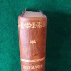 Libros antiguos: HISTOLOGIA NORMAL TECNICA MICROGRAFICA. RAMON Y CAJAL. 4ª ED. 1905 OBRA ILUSTRADA.