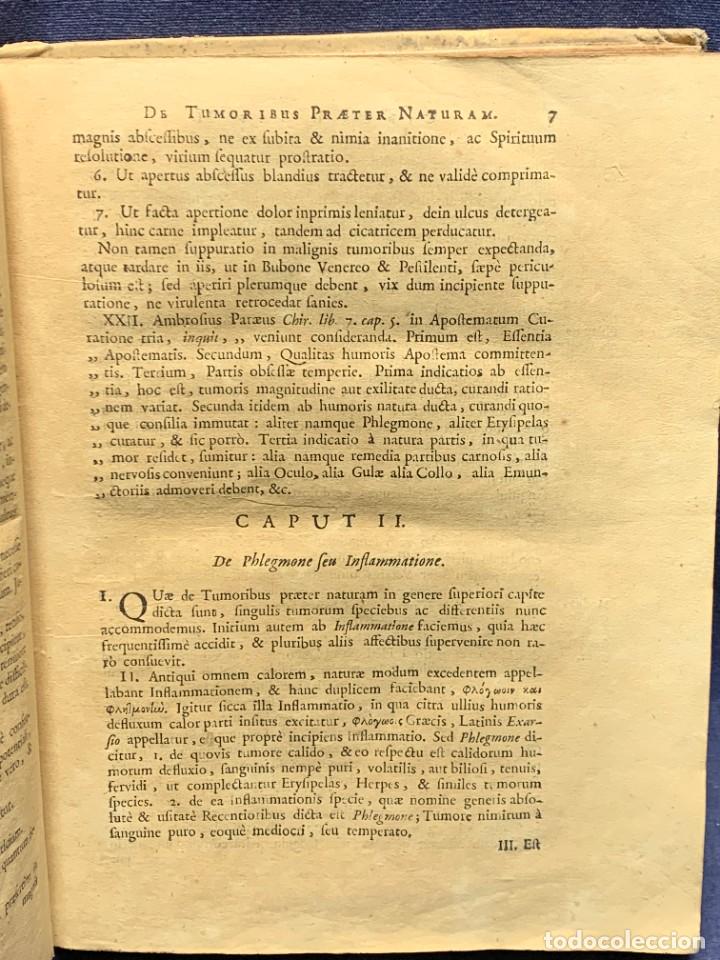 Libros antiguos: TRATADO CIRUGIA CHEIRURGIA AD PRAXIN HODIERNAM JOHANNIS MUNNICKS 1715 AMSTERDAM 23X18,5CMS - Foto 11 - 271039018