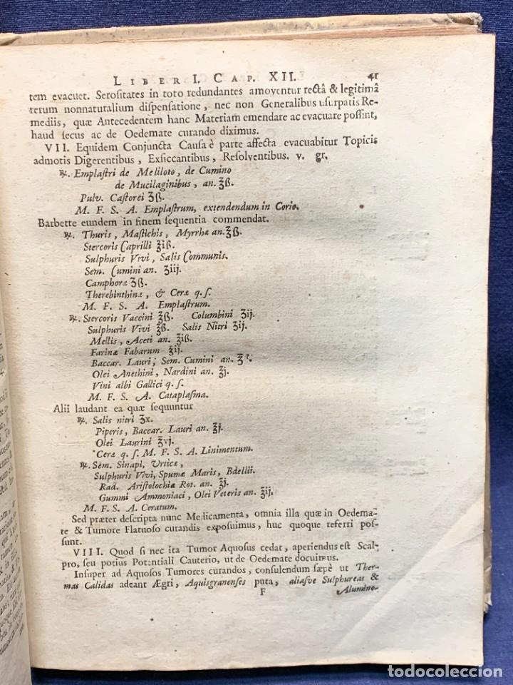 Libros antiguos: TRATADO CIRUGIA CHEIRURGIA AD PRAXIN HODIERNAM JOHANNIS MUNNICKS 1715 AMSTERDAM 23X18,5CMS - Foto 13 - 271039018