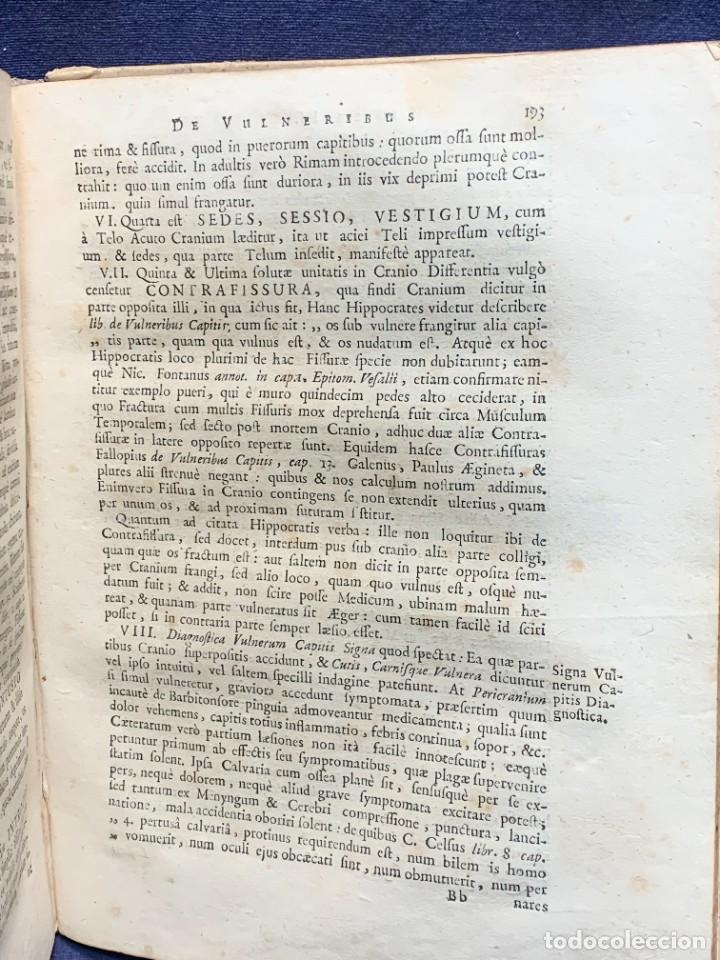 Libros antiguos: TRATADO CIRUGIA CHEIRURGIA AD PRAXIN HODIERNAM JOHANNIS MUNNICKS 1715 AMSTERDAM 23X18,5CMS - Foto 16 - 271039018
