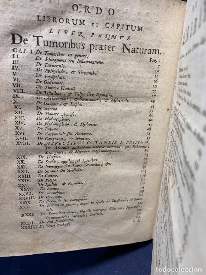 Libros antiguos: TRATADO CIRUGIA CHEIRURGIA AD PRAXIN HODIERNAM JOHANNIS MUNNICKS 1715 AMSTERDAM 23X18,5CMS - Foto 19 - 271039018