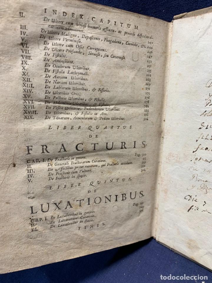 Libros antiguos: TRATADO CIRUGIA CHEIRURGIA AD PRAXIN HODIERNAM JOHANNIS MUNNICKS 1715 AMSTERDAM 23X18,5CMS - Foto 21 - 271039018