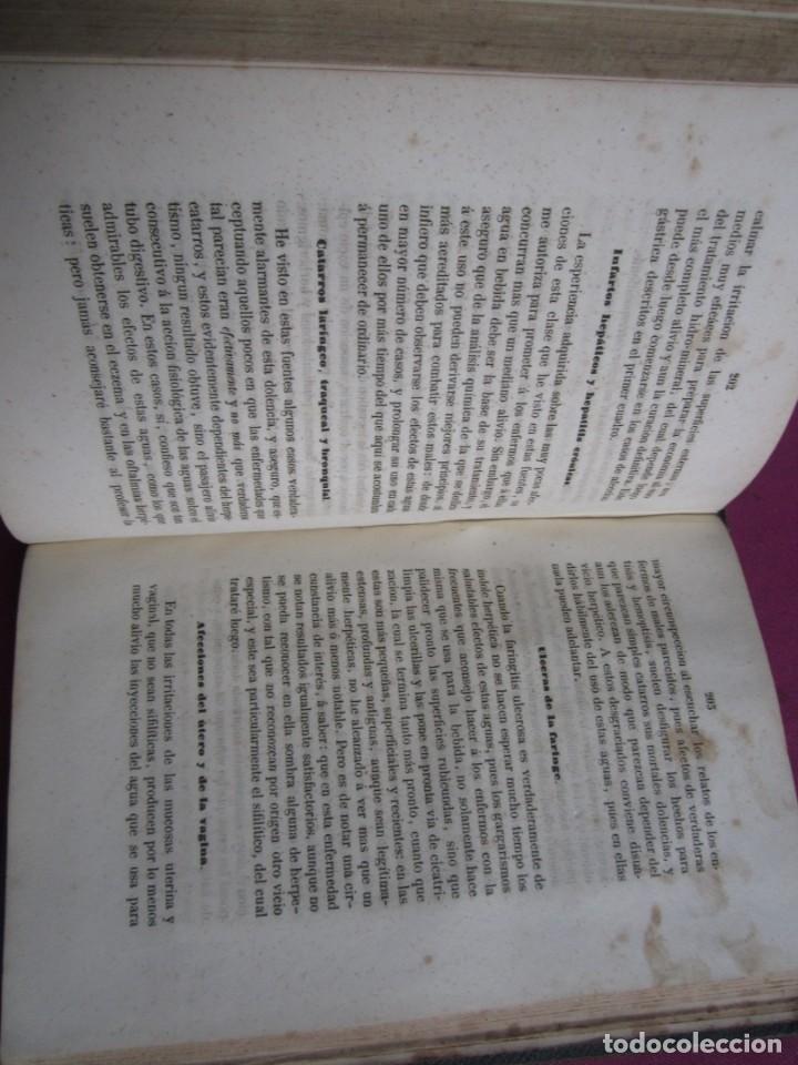 Libros antiguos: LAS AGUAS MEDICINALES DE FUENSANTA BUYERES NAVA 1861 ASTURIAS L4C1 - Foto 6 - 276718498