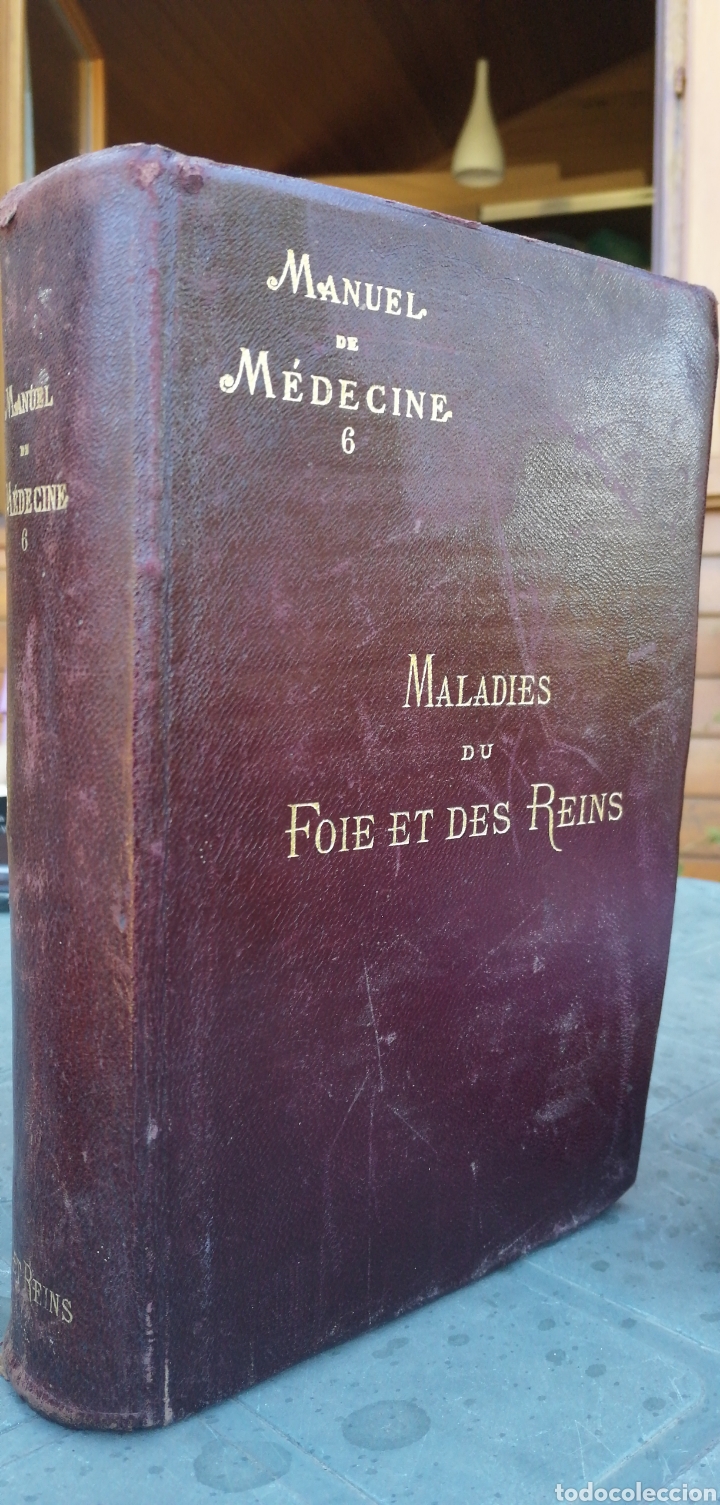 Libri antichi: DEBOVE G.M. ET ACHARD CH. (Enfermedades del h&iacute;gado y el ri&ntilde;&oacute;n)Maladies du foie et des reins.