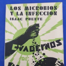 Libros antiguos: CUADERNOS DE CULTURA, LOS MICROBIOS Y LA INFECCIÓN, AÑO 1931. Lote 285976278