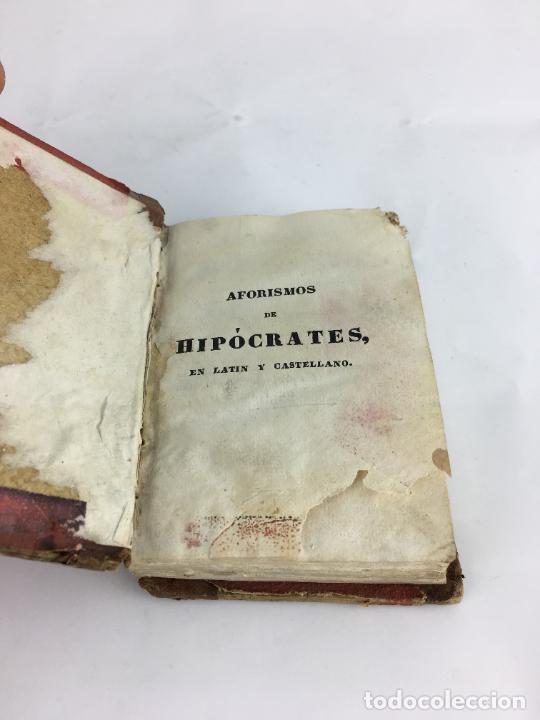Libros antiguos: AFORISMOS DE HIPÓCRATES. AÑO 1845 - Foto 4 - 286768568
