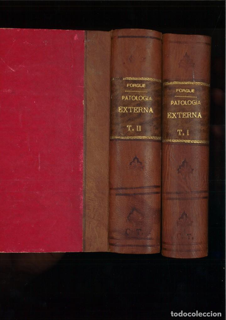 Libros antiguos: MANUAL DE PATOLOG&Iacute;A EXTERNA. E. Forgue - Foto 3