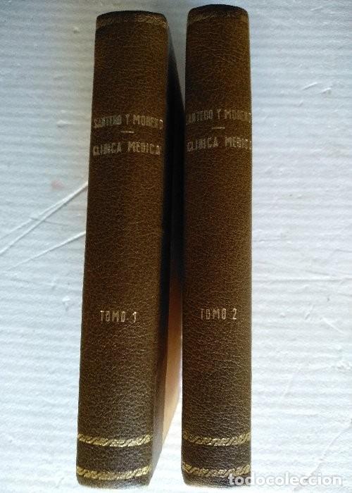 Livres anciens: SANTERO Y MORENO,,,,,CLINICA MEDICA,1872, ,segunda edici&oacute;n