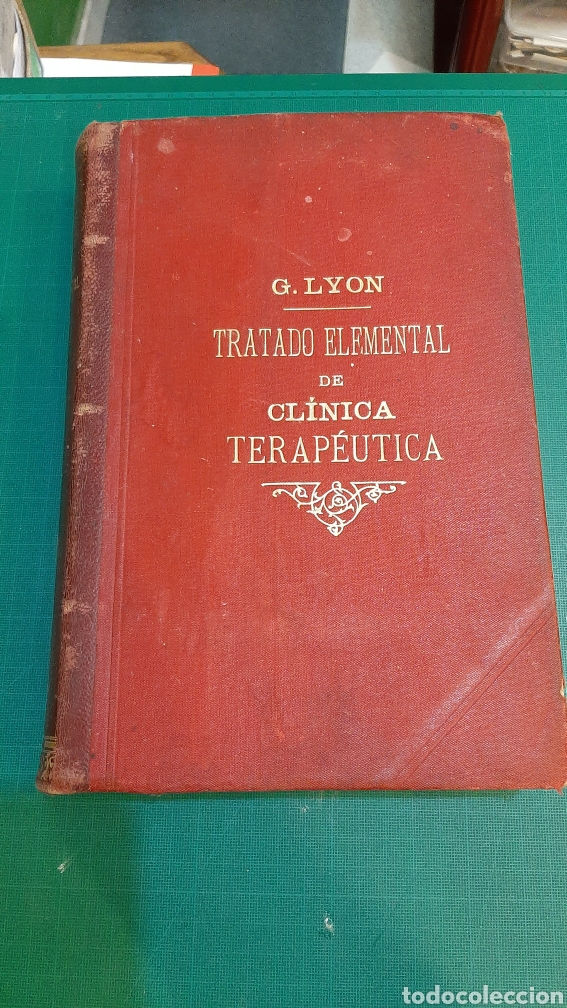 Old books: SALVAT CLINICA TERAP&Eacute;UTICA DR GASTON LYON TOMO II 866 PAGINAS