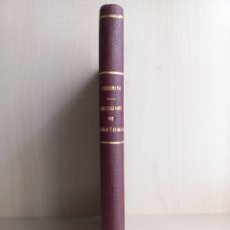 Libros antiguos: LECCIONES DE ANATOMÍA, FISIOLOGÍA E HIGIENE. ORESTES CENDRERO CURIEL. 1930. ILUSTRADO