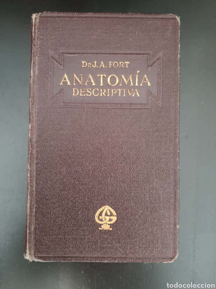 Libros antiguos: ANATOMIA DESCRIPTIVA. J.A. FORT - Foto 1