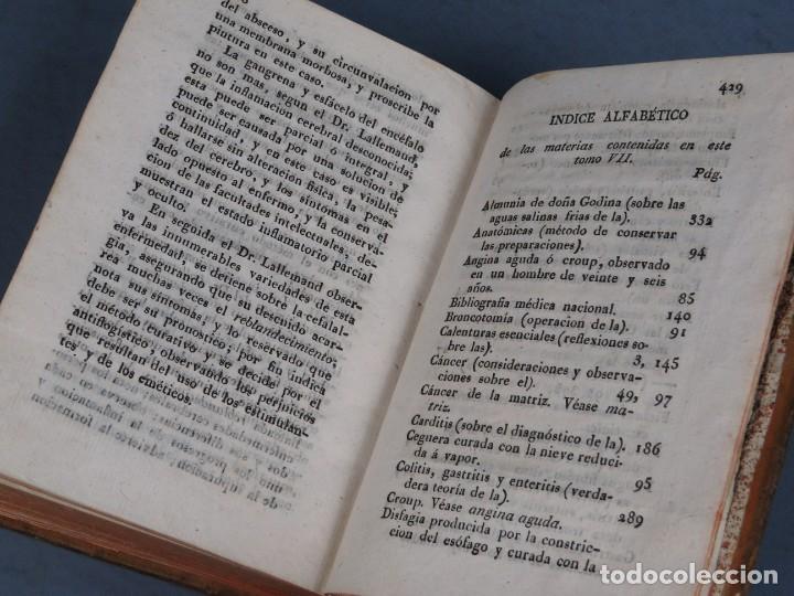 Libros antiguos: DÉCADAS DE MEDICINA Y CIRUGÍA - PRÁCTICAS - TOMO VII - MADRID 1822 - Foto 6 - 304839768