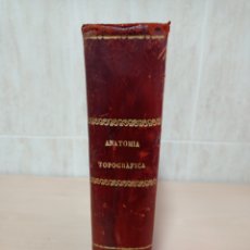 Libros antiguos: LIBRO TRATADO DE TOPOGRAFÍA APLICADA A LA CIRUGÍA POR T. TILLAUX. Lote 327266663