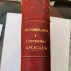 Libros antiguos: MICROBIOLOGIA O LOS INFINITAMENTE PEQUEÑOS 1890 TYNDALL, MACÉ PASTEUR. Lote 342287693