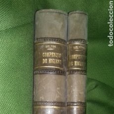 Libros antiguos: COMPENDIO DE HIGIENE (2 TOMOS).- DR. HUGO SELTER. ESPASA-CALPE, 1925-26. ILUSTRADO.