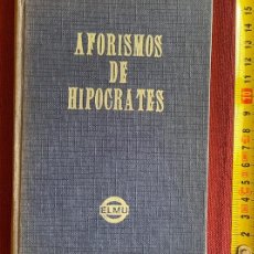 Libros antiguos: AFORISMOS DE HIPOCRATES. Lote 359237775