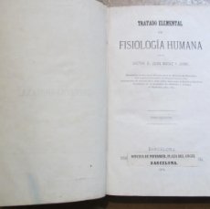 Libros antiguos: TRATADO ELEMENTAL DE FISIOLOGIA HUMANA. JUAN MAGAZ Y JAIME DOCTOR. D.. TOMO II SEGUNDO 1870. Lote 365852906