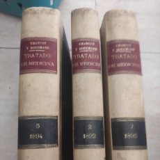 Libros antiguos: TRATADO DE MEDICINA. ,CHARCOT BOUCHARD, POR RAFAEL ULECIA. 1892-94-95
