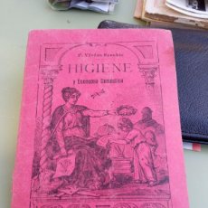 Libros antiguos: LIBRO HIGIENE Y ECONOMÍA DOMÉSTICA 1913