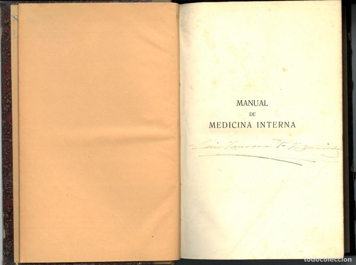 Libros antiguos: Medicina Interna (2 tomos) | Mering, 1908 - Foto 5