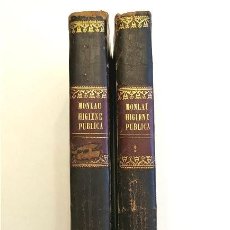 Libros antiguos: ELEMENTOS DE HIGIENE PÚBLICA. DOS VOLÚMENES. PEDRO FELIPE MONLAU. BARCELONA, 1847. Lote 389788369